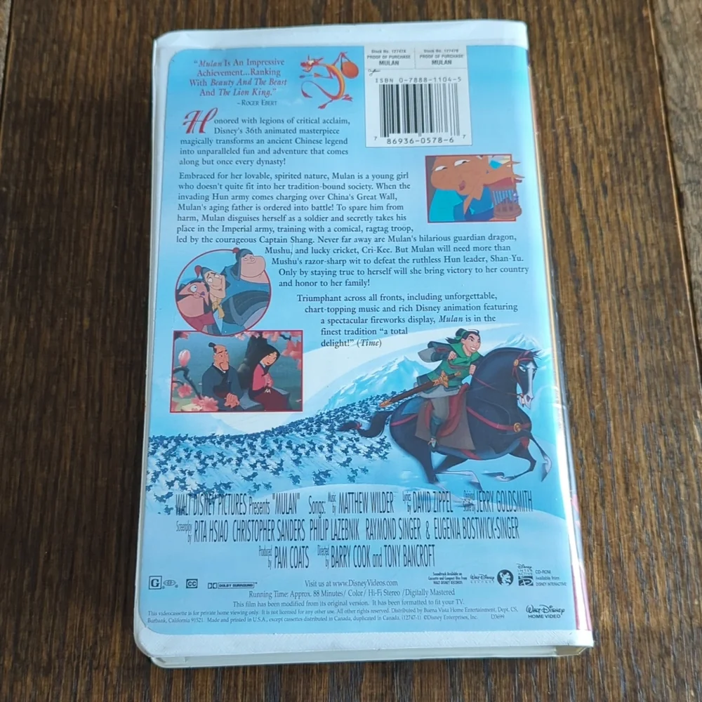 Disney VHS tapes
